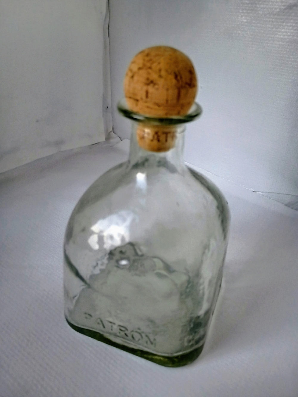 Vintage Patron Empty Tequila Bottle